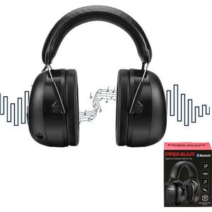 Bluetooth 5.0 Gehoorbescherming-gehoorbescherming met radio-klussen-bluetooth-zwart