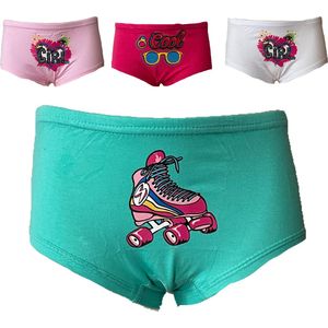 Embrator Meisjes Onderbroeken 4-stuks mix maat 134/140