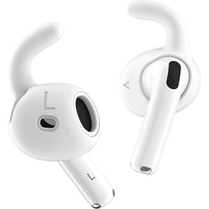 Keybudz - EarBuddyz - Oorhaken - Wit - Voor AirPods (4th gen) - Passieve Geluidsisolatie