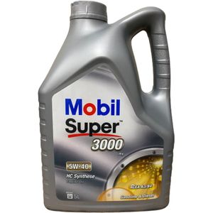 MOBIL - Super 3000 X1 - Motorolie - 5W-40 - 5 liter