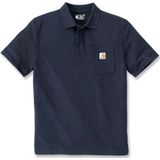 Polo Carhartt Men Midweight S/S Pocket Navy-XS