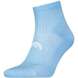 HEAD heren performance quartersokken tennis blauw