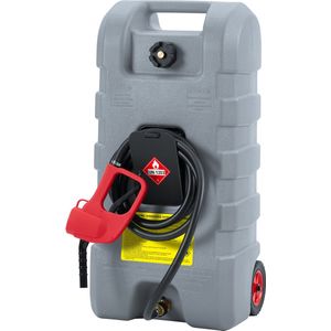 Grijs jerrycan/benzinetank 57L - Voor diesel benzine en Kerosine- met Handpomp en 3m Slang