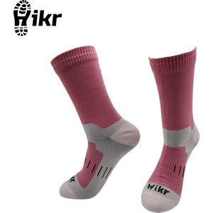 Hikr® Waterdichte sokken - 100% waterdicht - Heren & Dames - Outdoor wandelsokken - Fietssokken - Mountainbike sokken - Ademend - Hiking & Wandelen