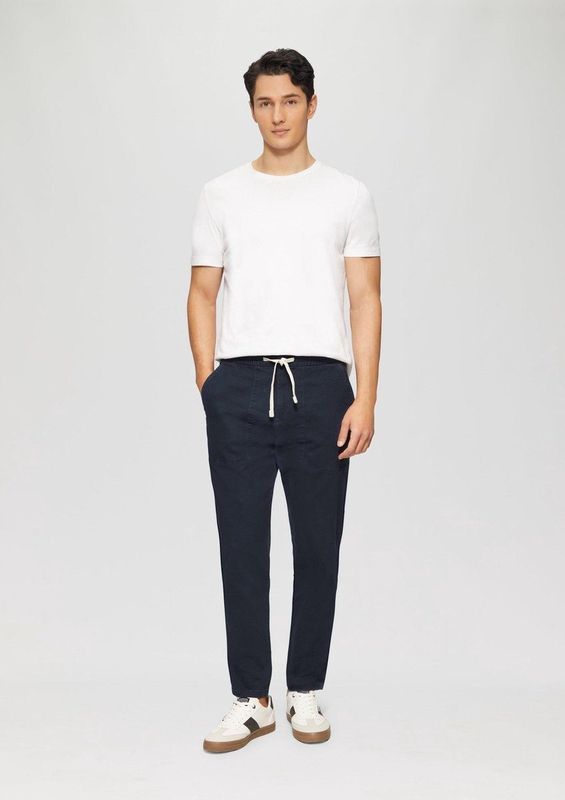 Detroit - Chino Broeken - Comfortabele Pasvorm - Zachte Canvasstof met Stretch