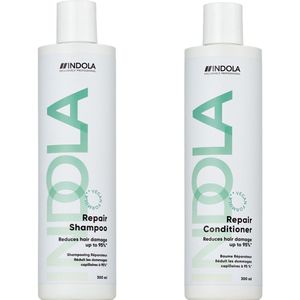 Indola - Repair - Shampoo & Conditioner Set - 300 ml