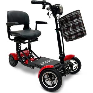 COMFYGO MS3000 PLUS - Elektrische Scootmobiel - Rood - 4 Wielen - 15,6 Ah Li-ion Accu - Tot 40 km