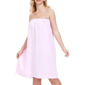 Selbro ® Comfortabele Dames Sauna Wikkelrok van Zacht Katoen met Verstelbare Sluiting voor Spa en Strand