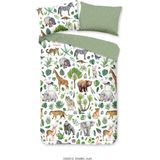 Good Morning - Samba - Dekbedovertrek - Multi - Katoen