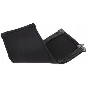 Hoes voor koptelefoon hoofdband - Zwart, Neopreen met rits