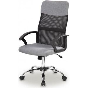 Bureaustoel - ergonomisch - 40x50x60cm - draaibaar - grijs