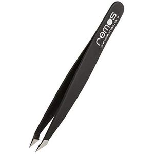 Combinatiepincet roestvrij staal 9,5 cm - 2-in-1 voor splinters en haartjes