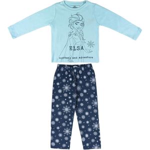 Pyjama Kinderen Frozen 74741 Turkoois Marineblauw