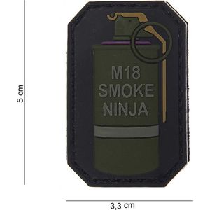 101 Inc Embleem 3D Pvc  2 M-18 Smoke Ninja  13002