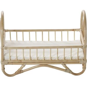 Vertbaudet Rotan bed voor babypop