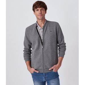 Damart - Fleece vest met rits - Heren - Grijs - S