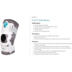 Knie brace, ondersteuning, knee brace, kniebrace, voet brace, foot brace, knie spalk, orthopedische knie brace, voet brace,Knie ondersteunen, braces, knee brace maat:M, kniebrace.