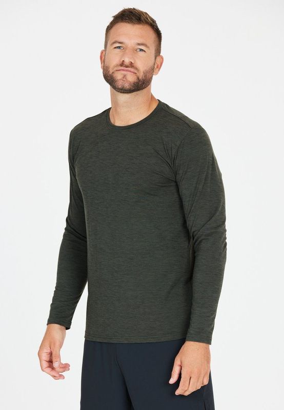 ENDURANCE Functioneel shirt 'Peako'  donkergroen
