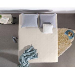 Hoogwaardige Dubbel Jersey Hoeslaken Ecrus-s160x220s-s220 Grams-sExtra Dikke Kwaliteit