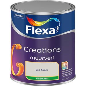 Flexa - Creations Muurverf Extra Mat - Sea Foam - Mengverf - 1 Liter
