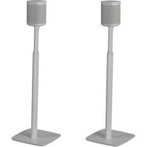 Flexson Adjustable Floor Stand for Sonos One/Play1 wit (2 pieces)