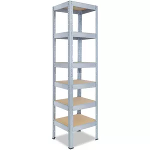 Shelfplaza Metalen Stellingkast Black 200x60x40 Cm In Zwart Met 5 Planken