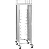 Bartscher - AGN1000-1/1 - Serveerwagen - Roestvrij staal - 10 sledes