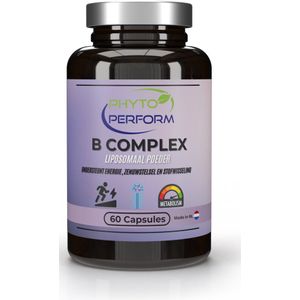 PhytoPerform - B Complex - Liposomaal poeder - Vitaminesupplement - 60 capsules