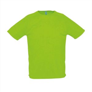 SOL'S Men´s Raglan Sleeves T Sporty L198 - Neon Green - 3XL