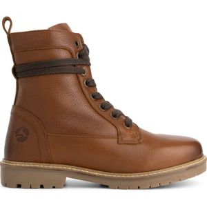 Travelin' - Kongsmark - Veterboots - Cognac - Wolgevoerd