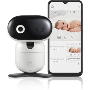 Babyfoon met Camera - Full HD Beelden, Nachzicht, Twee-Weg Communicatie en App Besturing - Ideaal voor de Babykamer