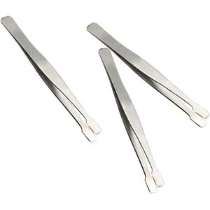 Clip Sieraden Keuken Pincet Nail Art Nipper Staal Cosmetisch - Set van 3