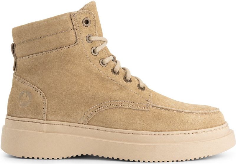 Travelin - Edmonton - Veterboots - Beige - Wolgevoerd