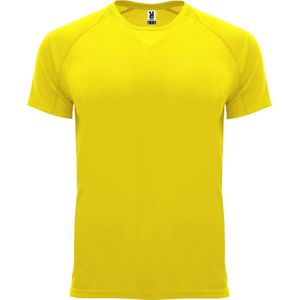 Geel 2 Pack Kinder unisex sportshirt korte mouwen Bahrain merk Roly 16 jaar 164-176