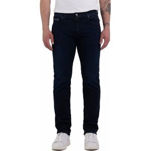 Replay Heren Jeans Broeken GROVER regular/straight Fit Blauw 31W / 30L Volwassenen