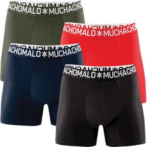 Muchachomalo - 4-pack - Basiscollectie - Light Cotton - Heren Boxershorts