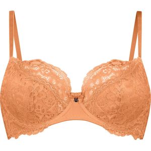 Hunkemöller Niet-voorgevormde beugel bh Marine Oranje B90