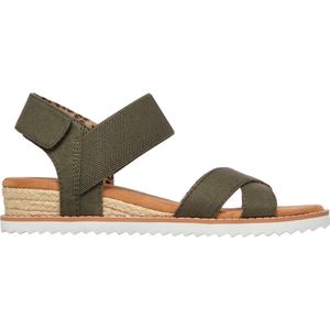 Skechers Bobs Desert Kiss sandalen groen - Maat 36