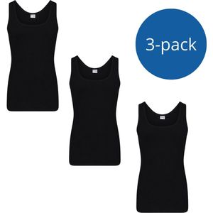 Beeren Heren Hemd James 3- pack Zwart Katoen Grote Maten 4XL