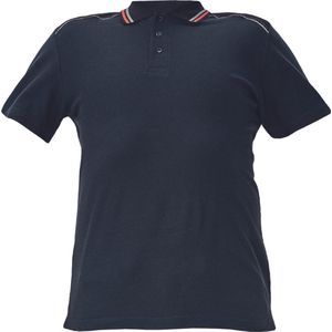 Knoxfield polo-shirt antraciet/oranje M