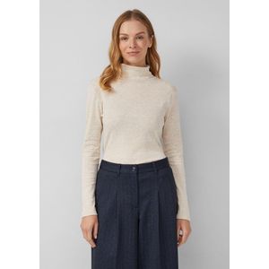 s.Oliver - T-Shirt - Zacht Katoen - Slim-Fit