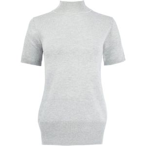 NED Trui Mayra 1 2 Ss Rmb Brei 25w1 U106 01 708 Light Grey Melange Dames Maat - S
