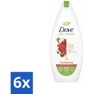 Dove - Douchegel - Revitalising - Verfrissend - 225 ml - Voordeelverpakking - 6 stuks