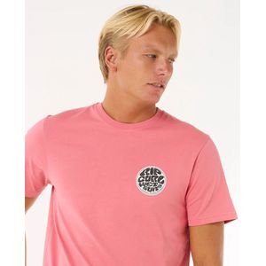 Rip Curl Wettie Passage Icon Tee - Watermelon