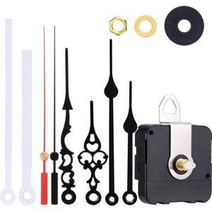 Dolaso Stille kwarts klok beweging set Horloge beweging beweging Lange as horloge beweging onderdelen vervangen - kwarts beweging