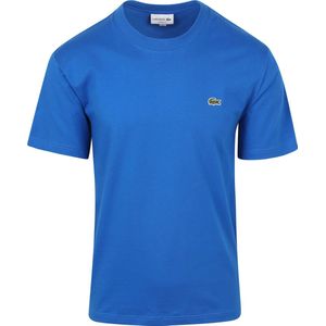Lacoste T-Shirt Kobaltblauw - Maat XXL - Heren - Print T-shirts