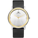 Danish Design IQ15Q1042 horloge heren - zwart - edelstaal doubl�