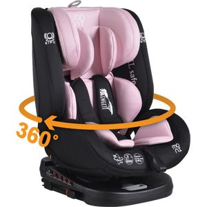 Cangaroo Serengeti Pink Isofix 360º 0-36 kg Autostoel