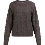 Dreimaster - Gebreide Trui - Donkerbruin - Dames