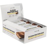 Body & Fit Clean Protein Bar - Proteïne Repen / Eiwitrepen - Chocolate & White Chunks - 12 stuks